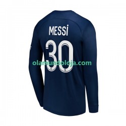 Camisola Paris Saint-Germain Messi 30 Homem Equipamento Primeiro 2022-2023 Manga Comprida